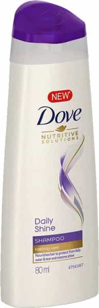 Dove Daily Shine Shampoo - 80 Ml