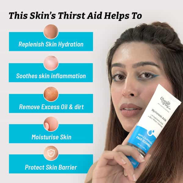 Chemist At Play Gentle & Hydrating Face Cleanser | Hydrates Dull & Dry Skin | Brightens Skin | 100Ml