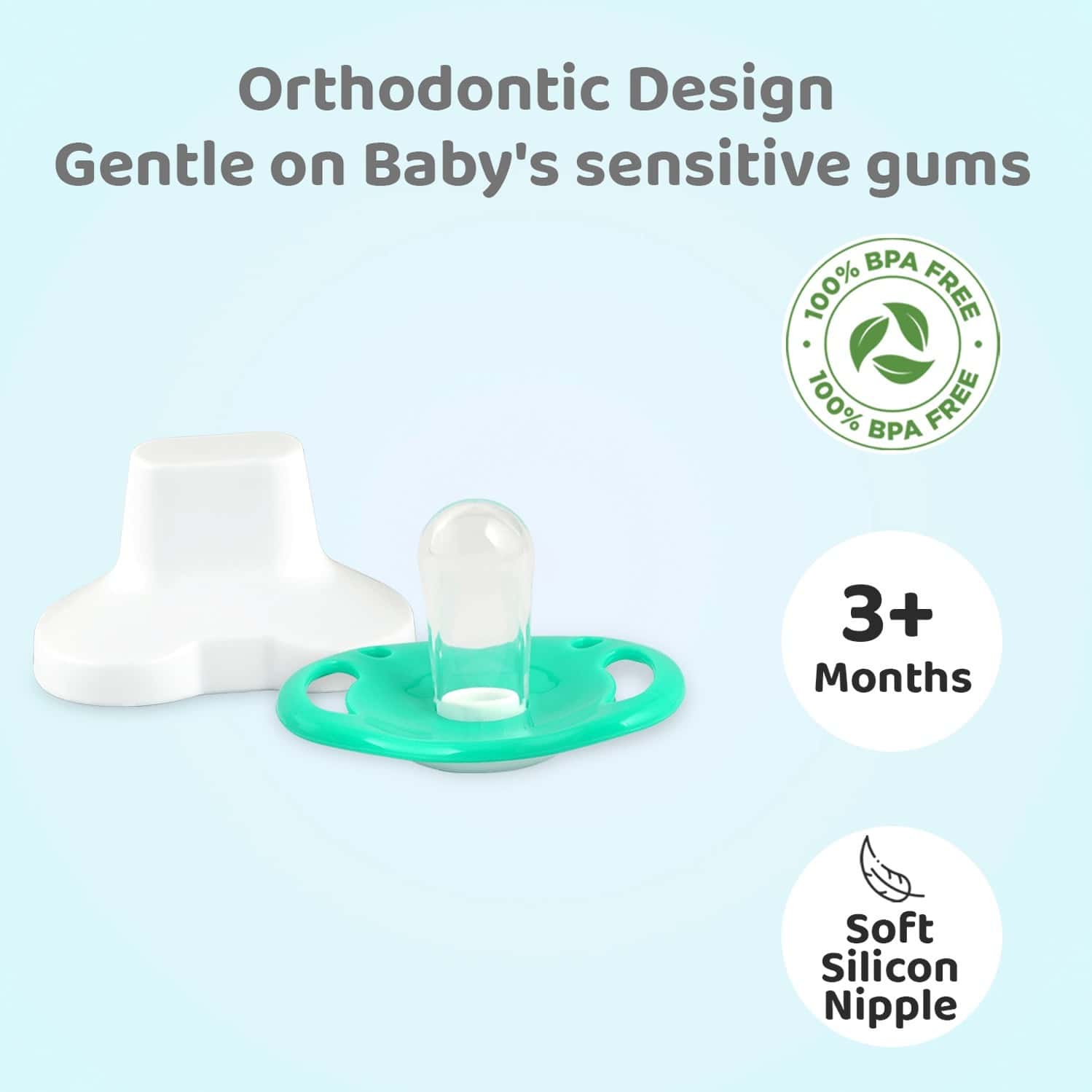 Buy R FOR RABBIT APPLE PACIFIER-M GREEN Online & Get Upto 60% OFF at ...