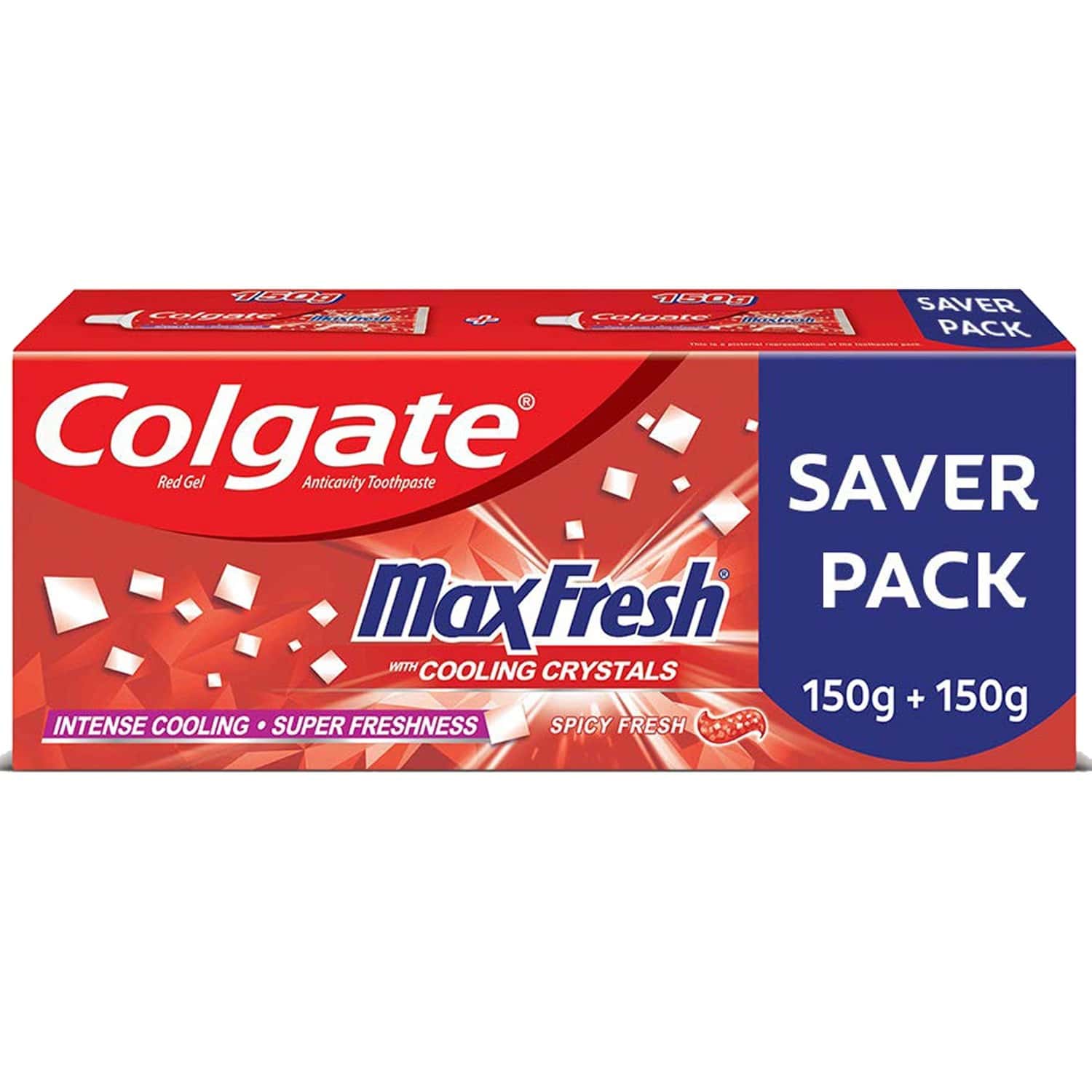 Buy Colgate Max Fresh Red Tooth Paste 150 Gm+ 150 Gm Combo 300 Gm