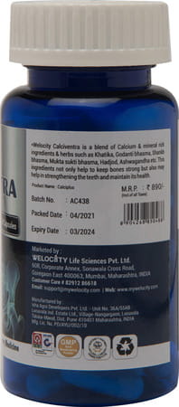 Welocity Booster'S Calciventra- Bones Health Management