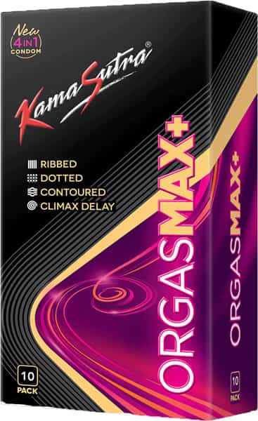 Kamasutra Orgasmax+ Condoms For Men Pack Of 10
