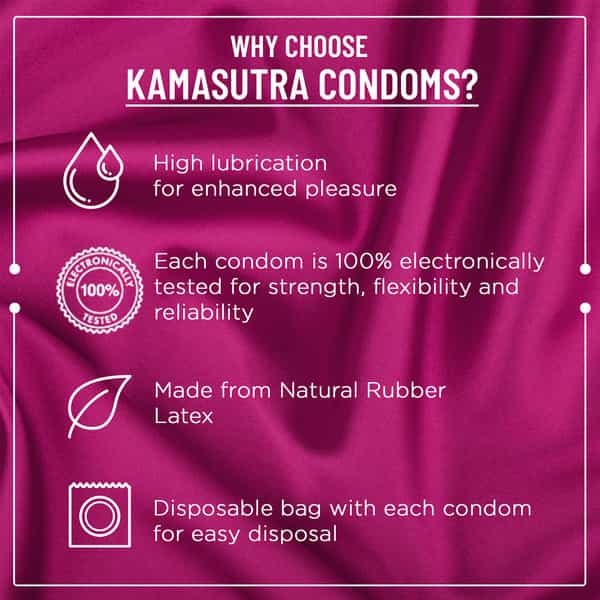 Kamasutra Orgasmax+ Condoms For Men Pack Of 10