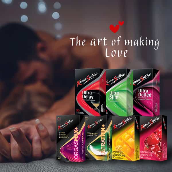 Kamasutra Orgasmax+ Condoms For Men Pack Of 10