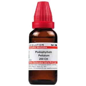 Dr. Willmar Schwabe India Podophyllum Peltatum Dilution 200 Ch 30 Ml