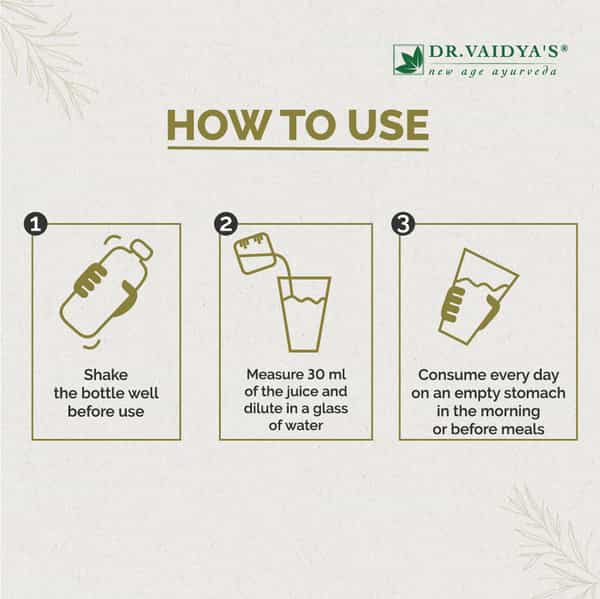 Dr. Vaidya's Giloy And Tulsi Juice - 1 Litre