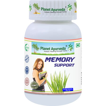 Planet Ayurveda Memory Support - 60 Capsules