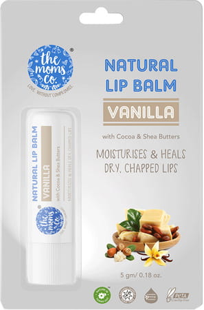 The Moms Co. Natural Vanilla Lip Balm 5gm