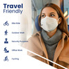 Arcatron N95 Face Mask 95% High Filtration|4 Layers Protection|Fog Proof|Adult Size|Pack Of 50