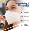 Arcatron N95 Face Mask 95% High Filtration|4 Layers Protection|Fog Proof|Adult Size|Pack Of 50