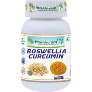 Planet Ayurveda Boswellia Curcumin - 60 Capsules