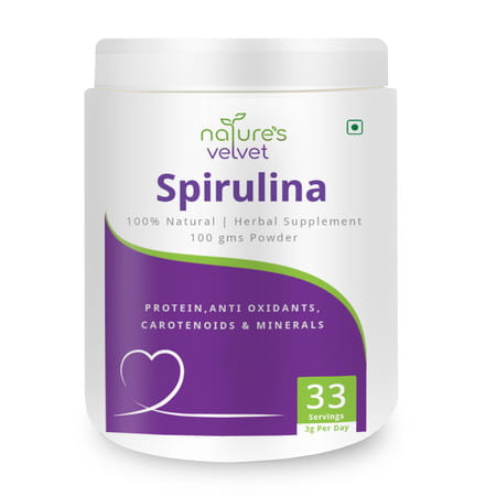 Natures Velvet Spirulina Powder 100gms