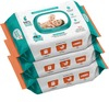 Buddsbuddy Combo Of 3 Skincare Baby Wet Wipes With Lid Contains Aloe Vera- 80 Pieces Each