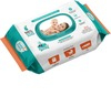 Buddsbuddy Combo Of 3 Skincare Baby Wet Wipes With Lid Contains Aloe Vera- 80 Pieces Each