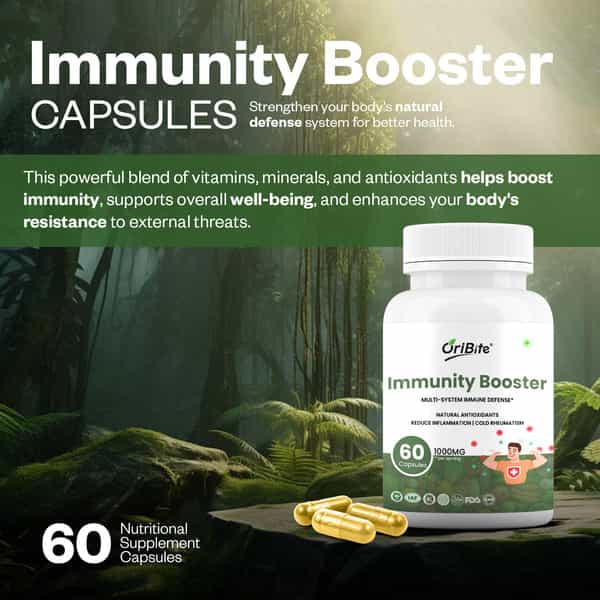 Oribite Immunity Booster Capsules For Daily Protection 60 Capsules