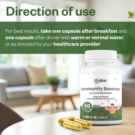 Oribite Immunity Booster Capsules For Daily Protection 60 Capsules