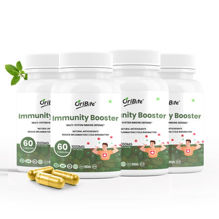 Oribite Immunity Booster Capsules For Daily Protection 60 Capsules