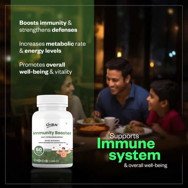 Oribite Immunity Booster Capsules For Daily Protection 60 Capsules