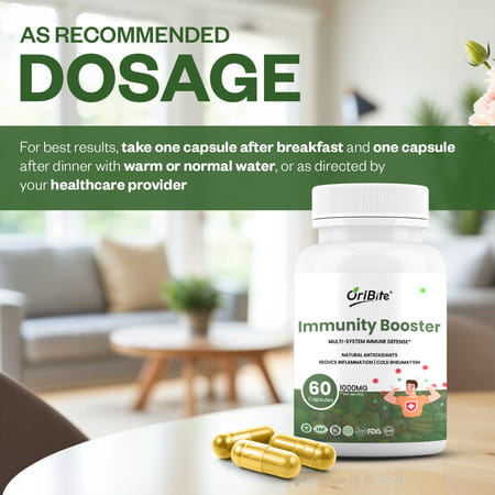 Oribite Immunity Booster Capsules For Daily Protection 60 Capsules