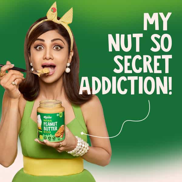 Alpino Natural Peanut Butter Crunch Jar 1 Kg