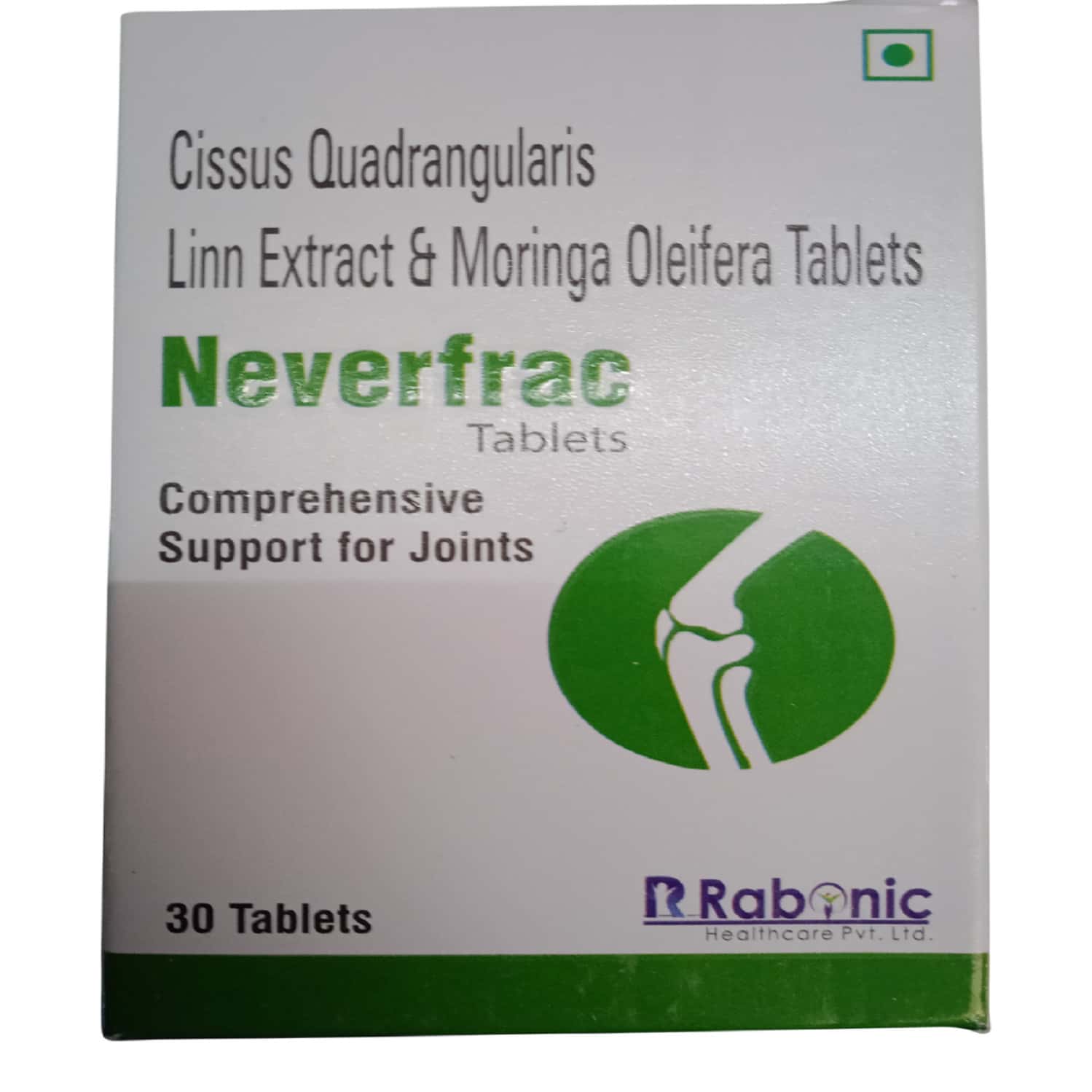 Neverfrac Comprehensive Support For Joints Strip Of 30 Tablets
