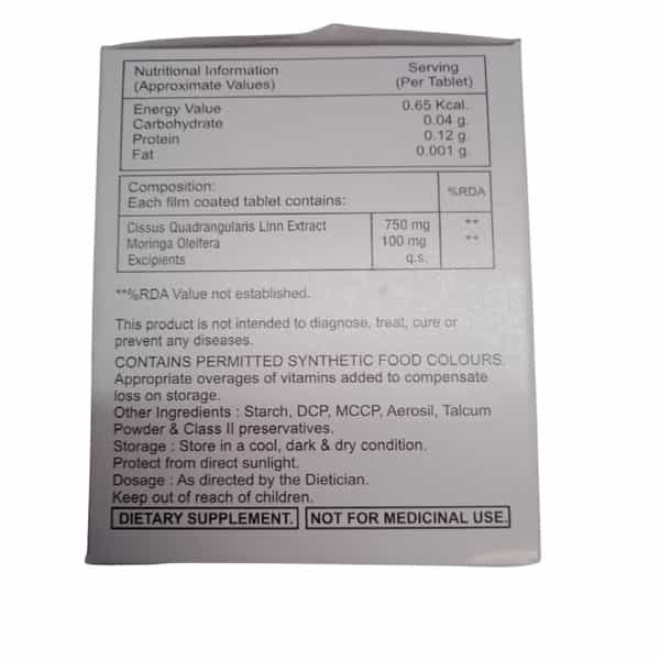 Neverfrac Comprehensive Support For Joints Strip Of 30 Tablets