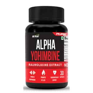 Nutrija Rauwolscine - Alpha Yohimbine 2mg (standardized To 90% Alpha Yohimbine) - 30 Capsules