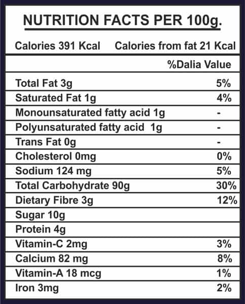 Yum Yum Roasted Sugar Free Flavour Porridge 900G