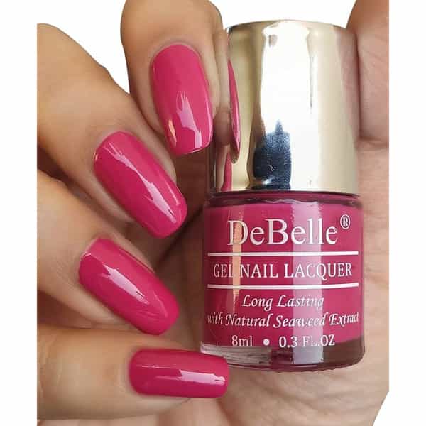 Debelle Gel Nail Polish Gift Set Of 2 Chrome Silver | Tulipo Sheen- 16 Ml (8 Ml Each)