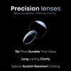 Klar Eye Rectangle Rimless Power Reading Glasses Men And Women Powers +1 To +3.50+3.25 Power Black
