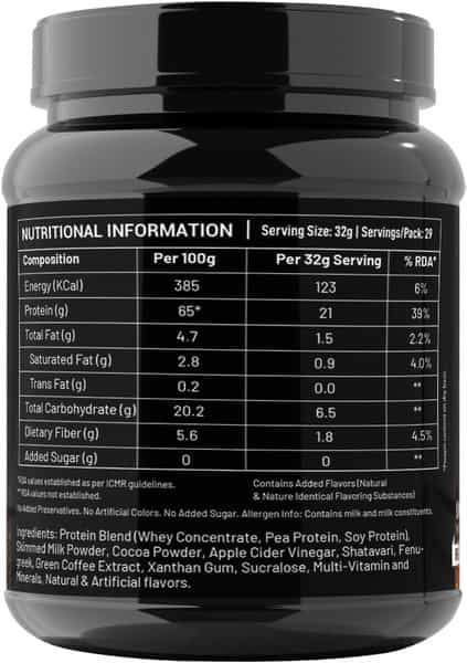 Sos Nutrition Whey Protein Slimming Max Weight Loss Herbs And Multi Vitamin Chocolate Protein 910G