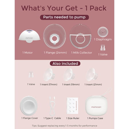 Momcozy Breast Pump M5 Double Purple