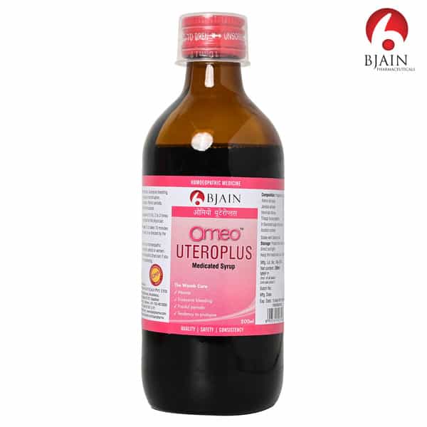 Bjain Omeo Homeopathic Uteroplus Syrup -200Ml