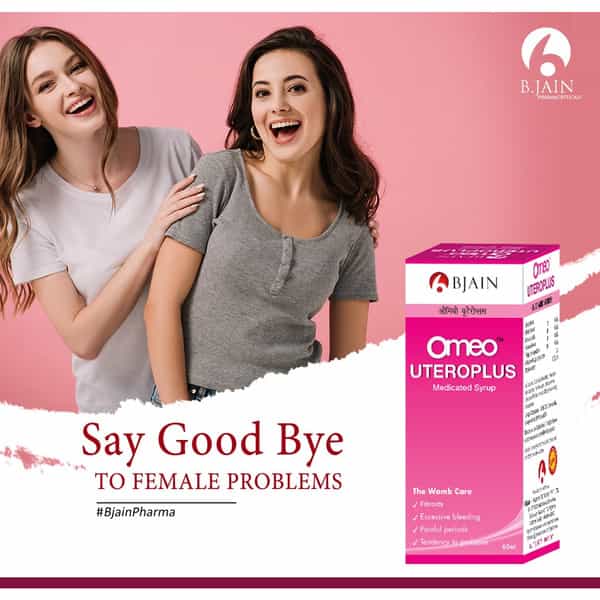 Bjain Omeo Homeopathic Uteroplus Syrup -200Ml