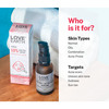 Love Earth Aha 10% Lactic Acid Serum With Organic Carrot Root & Hyaluronic Acid For Dark Spots 30Ml