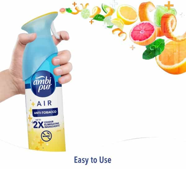 Ambipur Air Effects Room Air Freshener ( Anti Tobacco ) - 275G