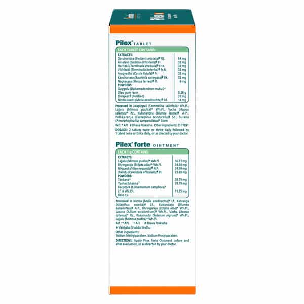 Himalaya Pilex Kit | Complete Piles Management Kit | Pack Of 60 Tablets + Ointment 30 Gm