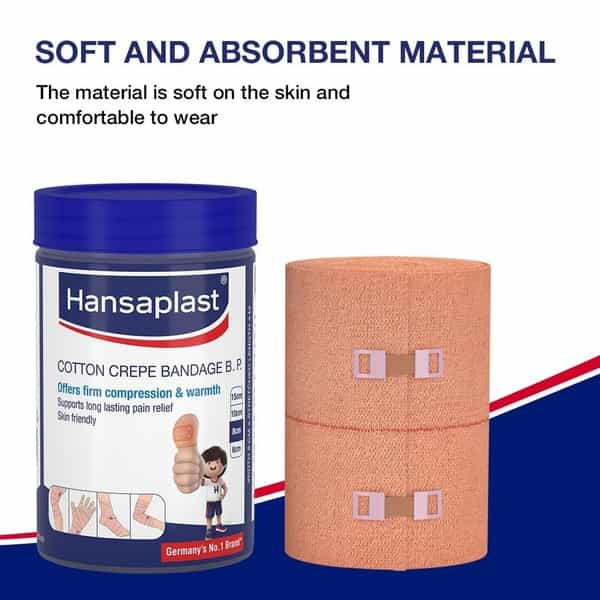Hansaplast Crepe Bandage 8 Cm X 400 Cm