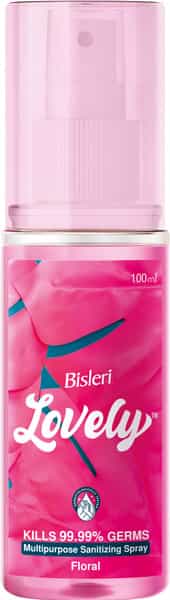 Bisleri Lovely Hand Sanitizer Spray- 100 Ml