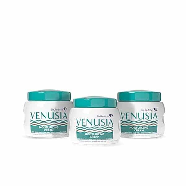 Venusia Moisturizing Cream | Vitamin E & Aloe Vera | 100 Gm | Pack Of 3