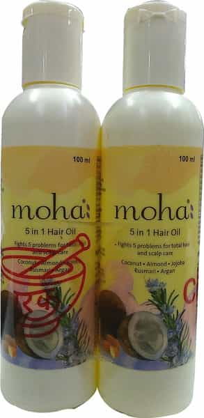 Moha 5 In 1 Hair Oil 100Ml - Buy1 Get1 Free