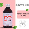 Cipzer Heart Calm Syrup | Herbal Heart Tonic| Control Cholesterol & Supports Blood Pressure | 200 Ml