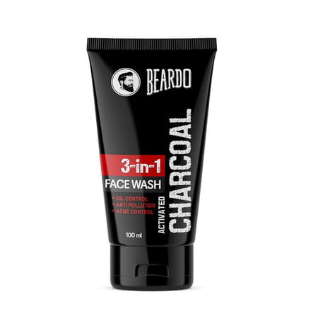 Beardo Charcoal Face Wash 3 In 1 | 100 Ml