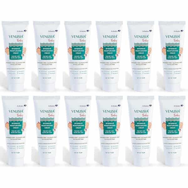 Venusia Baby Intensive Moisturizing Cream | 75 Gm | Pack Of 12