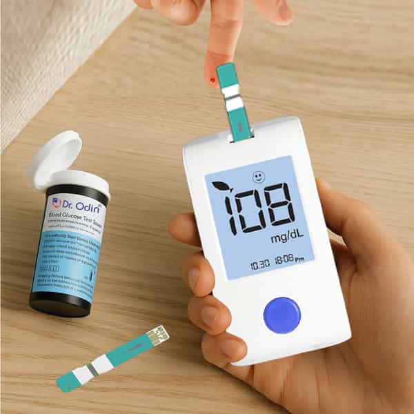 Dr. Odin Gls-73 God Blood Glucose Test Strips With God Monitoring System (100 Test Strips)