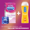 Durex Condoms Extra Ribbed- 10s Pack Of 3