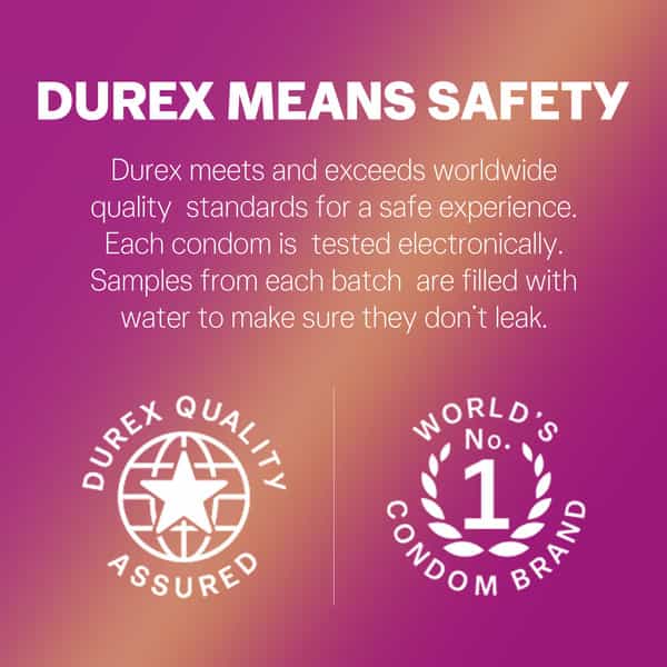 Durex Condoms Extra Ribbed- 10S Pack Of 3