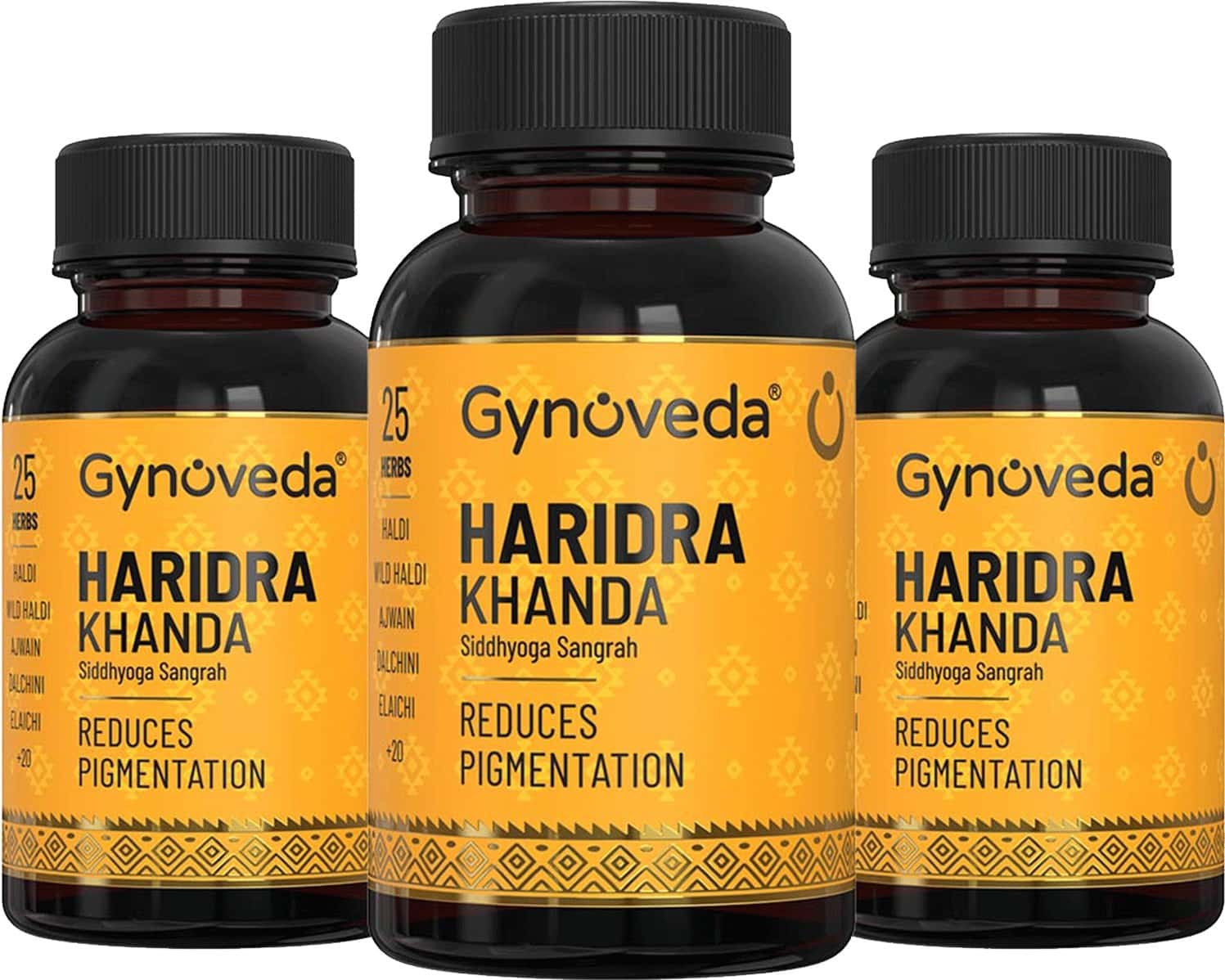 Gynoveda Anti Pigmentation Turmeric Curcumin Skin Care Say No To Acne 3 Bottle 720 Tablets