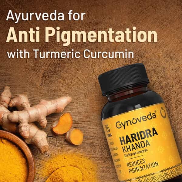 Gynoveda Anti Pigmentation Turmeric Curcumin Skin Care Say No To Acne 3 Bottle 720 Tablets