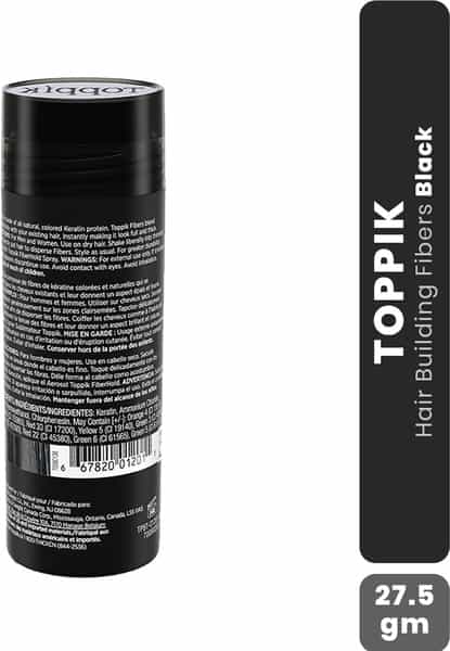 Toppik Hair Building Fibers Black 12 - 27.5 Gm Univ